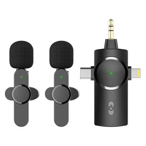 Microfono wireless lavalier AP031-2 con riduzione del rumore e