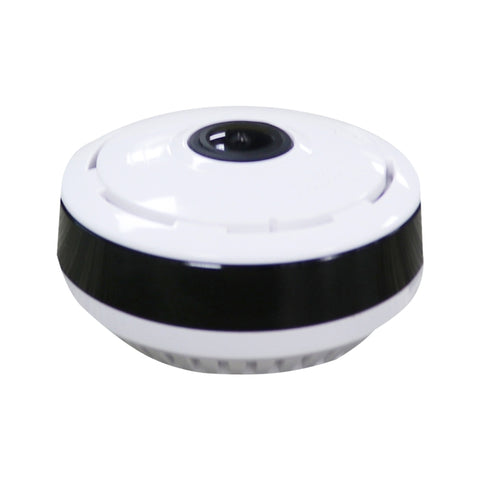 Telecamera IP WiFi Fisheye 1,0 MP Grandangolare con Supporto Scheda