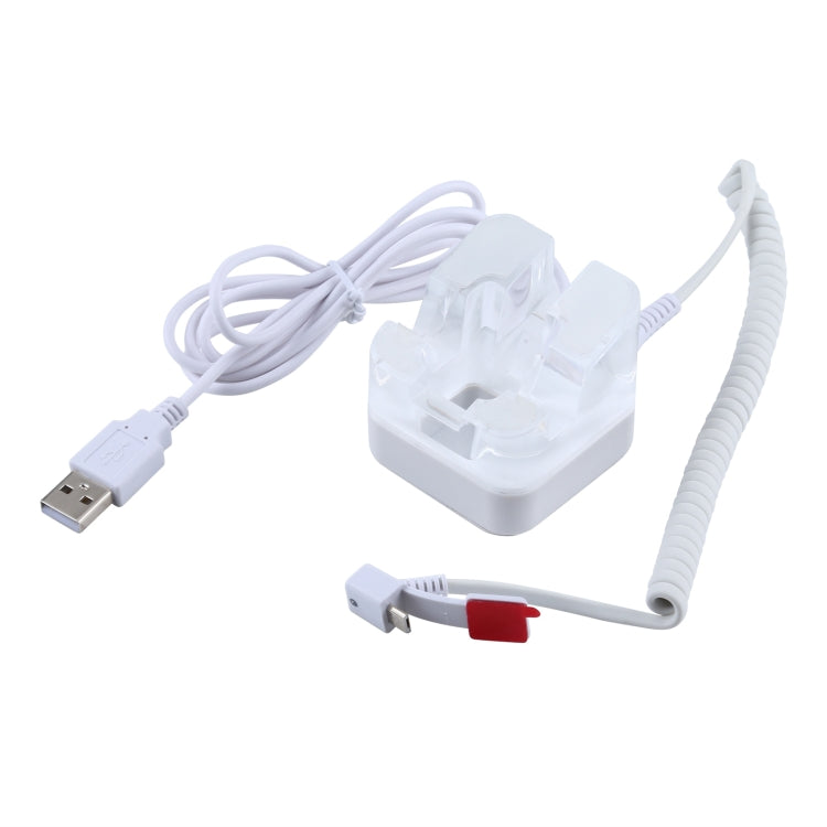 Supporto per display antifurto S10 / supporto per display antifurto con telecomando per telefoni cellulari con porta micro-USB