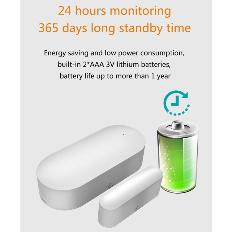 PB-69W Sensore magnetico wireless intelligente per porte e finestre WIFI, PB-69W