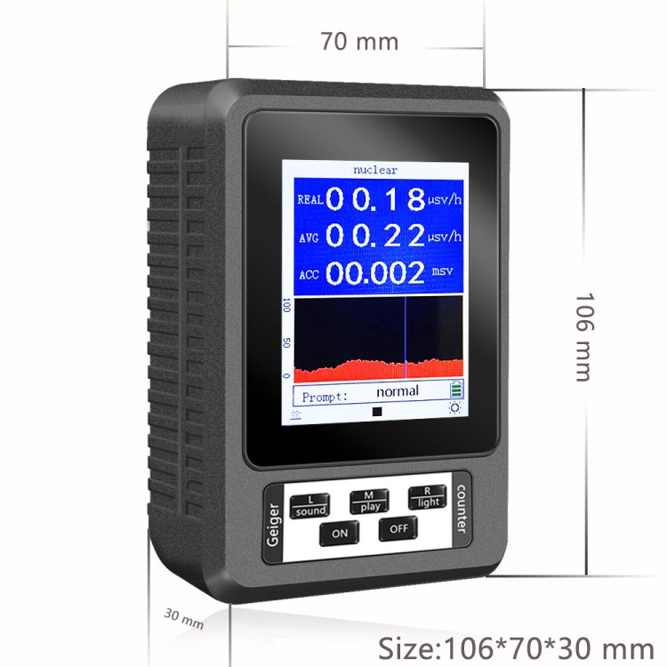 Digital Nuclear Radiation Detector - XR1-B for Safe