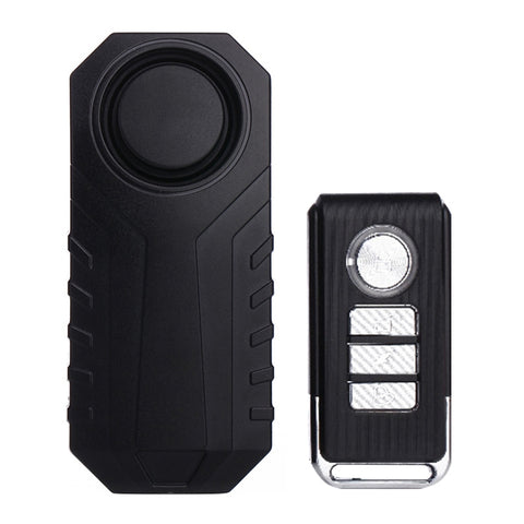 KS-SF22R Allarme antifurto con sensore antifurto a vibrazione wireless impermeabile IP55 da 113 dB con telecomando per veicolo/bicicletta/bicicletta elettrica, KS-SF22R