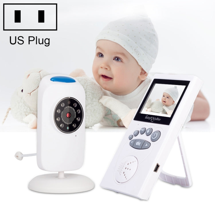 WLSES GB101 Baby monitor per telecamera di sorveglianza wireless da 2,4 pollici, spina americana, GB101