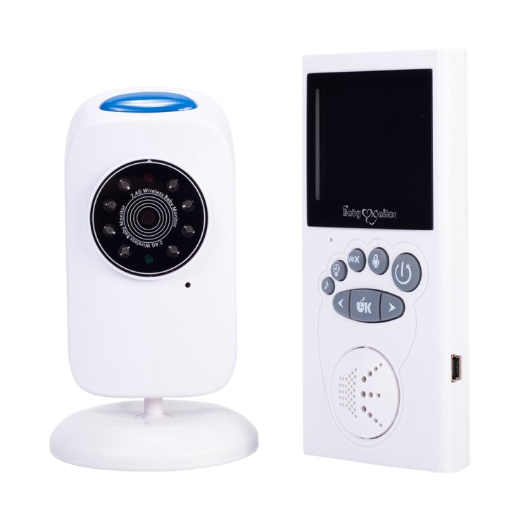 WLSES GB101 Baby monitor per telecamera di sorveglianza wireless da 2,4 pollici, spina americana, GB101
