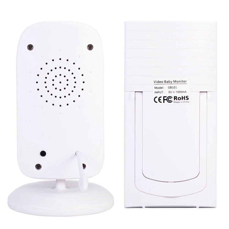 WLSES GB101 Baby monitor per telecamera di sorveglianza wireless da 2,4 pollici, spina americana, GB101