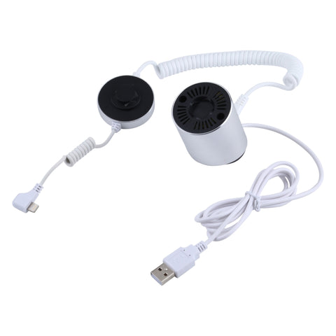 Espositore cilindrico con guscio in alluminio Sistema di sicurezza magnetico digitale Allarme antifurto/Supporto per display allarme antifurto per iPhone, iPod e iPad con porta a 8 pin, Cylindrical 8 Pin