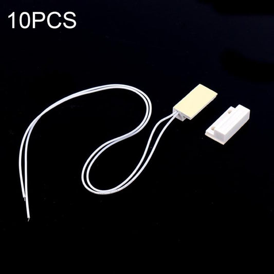 Interruttore Magnetico NC per Porta - Set da 10 Pezzi, Modello MC-38