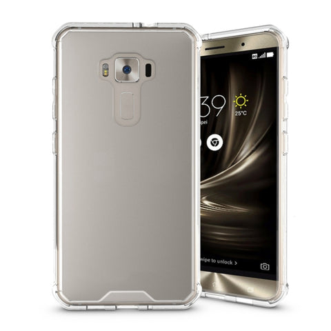 Pour Asus ZenFone 3 ZE552KL Housse de protection en acrylique + TPU transparent, pour ZenFone 3 ZE552K