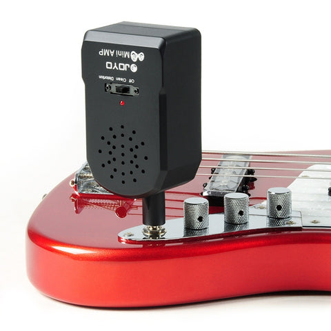 JOYO JA-01 amplificatore per chitarra di grande volume da 2 W mini altoparlanti portatili per basso per chitarra elettrica con timbro di distorsione, supporto MP3/auricolare, JA-01