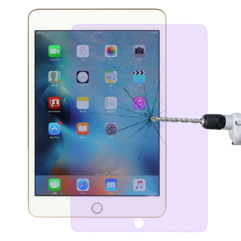 Pellicola in vetro temperato antideflagrante anti raggi blu 9H 2.5D da 0,33 mm per iPad mini 5 / mini 4, For iPad mini 5 / 4