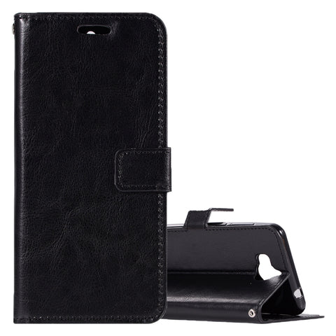 Per Huawei Y5 (2017) Custodia in pelle con vibrazione orizzontale Crazy Horse Texture con supporto, slot per carte, portafoglio e cornice per foto, Huawei Y5 (2017), For Y5 (2017), For Huawei Y5 (2017)