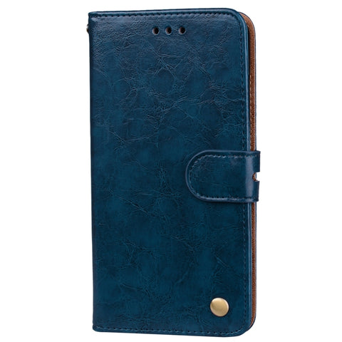 Per Huawei P10 Lite Custodia in pelle con chiusura orizzontale con texture a cera d'olio stile business con supporto, slot per carte e portafoglio, For Huawei P10 Lite