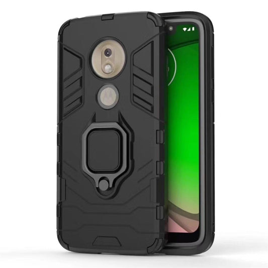 Custodia Protettiva Antiurto per Motorola Moto G7 Play con Supporto
