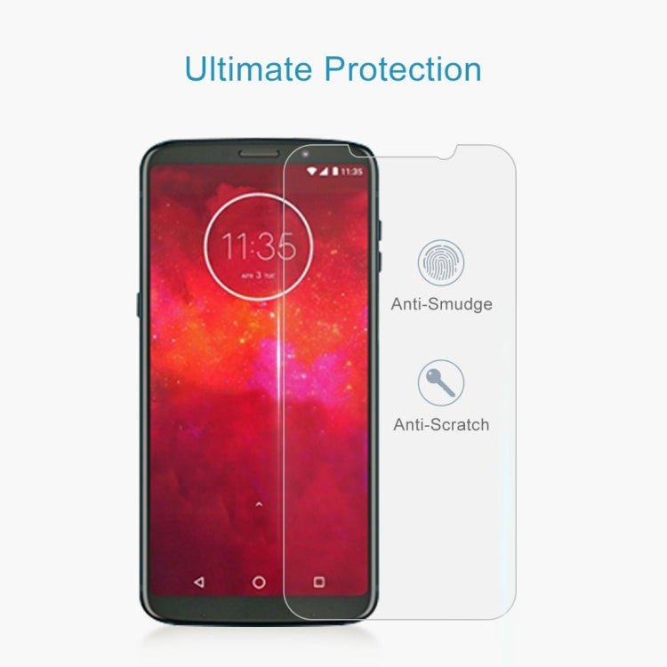 Tempered Glass Film 9H for Motorola Moto Z3 Play - 0.26mm