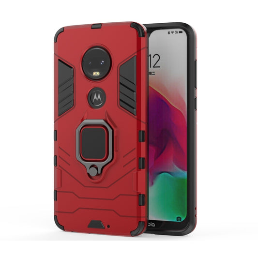 Custodia antiurto in PC e TPU per Motorola Moto G7 con supporto