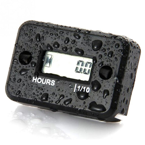B708BK Sveglia digitale avec minuterie imperméable pour moto ATV, B708BK Minuterie étanche