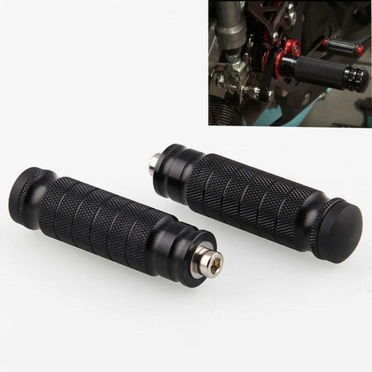 MB-BF001-BK Pedale del sedile posteriore modificato universale per moto, una coppia, MB-BF001-BK