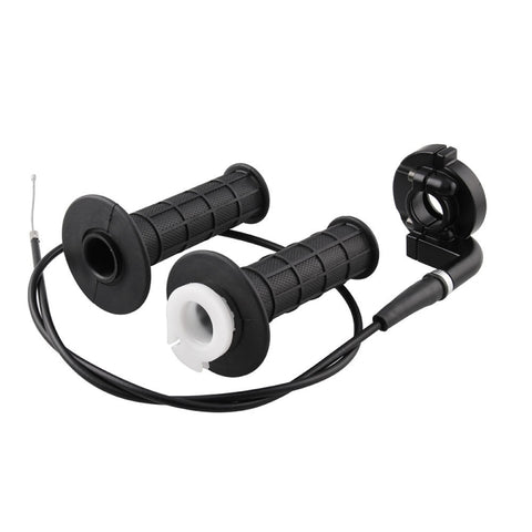 MB-MH028-BK Manopole pour moto Maniglia de 22 mm Morsetto acceleratore con cavo acceleratore for 110-250CC ATV Quad Pit Dirt Bike Motocross Racing, MB-MH028-BK