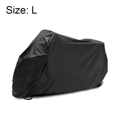 Copertura antipolvere antipioggia per auto elettrica per moto en tessuto Oxford 210D, dimensions: L, Taille: L