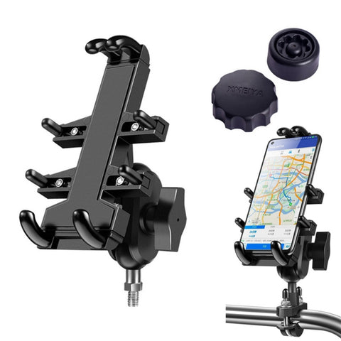 Personnel de support pour la navigation du téléphone en aluminium à pouf multifonction avec test à sfera M10 avec manopole antifurto, M10 Bolt+Anti-theft Knobs