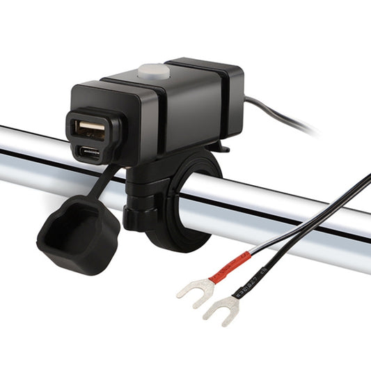 caricabatterie-per-telefono-cellulare-per-moto-qc3-0-terminale-di-tipo-u-per-caricabatterie-a-ricarica-rapida-pd-u-type-terminal - immagine 1
