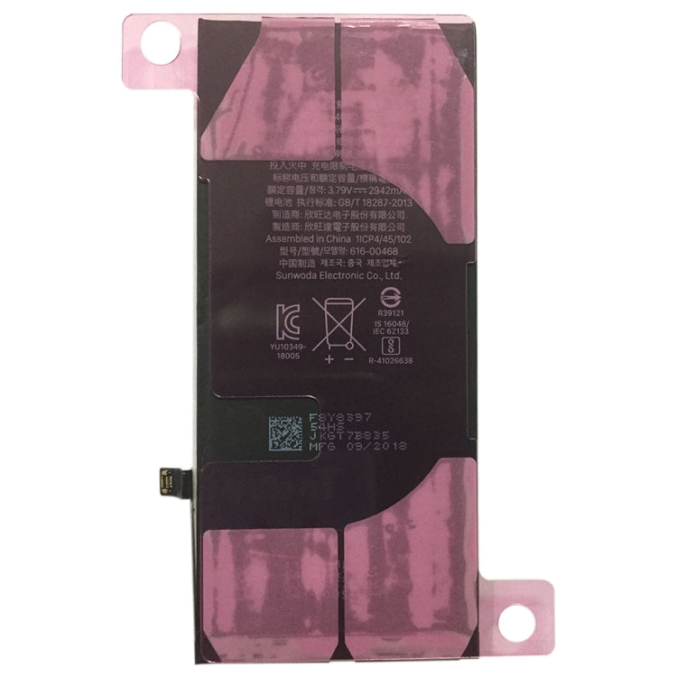 High-Capacity 2942mAh Li-ion Battery for iPhone XR