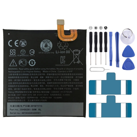 Batteria ai polimeri di litio B2PW4100 per Google Pixel e Nexus S1