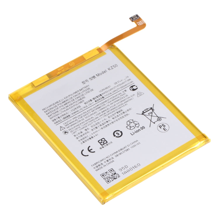 Per Motorola Moto G8 Power XT2041-1/XT2041-3 5000mAh Batteria sostitutiva ai polimeri di litio KZ50, For Motorola Moto G8 Power