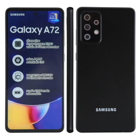 Modèle d'affichage compatible avec écran couleur non fonctionnel pour Samsung Galaxy A72 5G, écran couleur pour Samsung Galaxy A72 5G