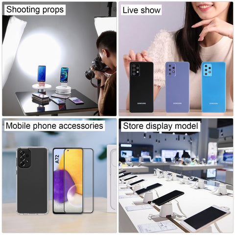 Modèle d'affichage compatible avec écran couleur non fonctionnel pour Samsung Galaxy A72 5G, écran couleur pour Samsung Galaxy A72 5G