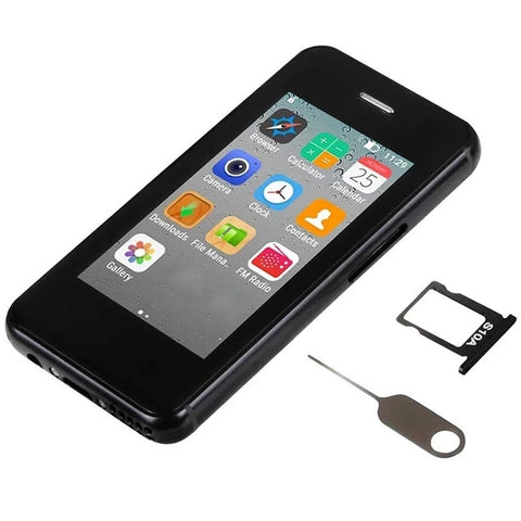 2,45 pollici, Android 5.1 MTK6580 Quad Core, supporto Bluetooth/WiFi, rete: 3G, 1GB+8GB+32GB TF