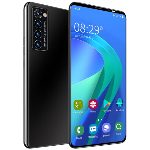 Identification faciale, Android 4.4.2 MTK6572 Dual Core, Réseau : 3G