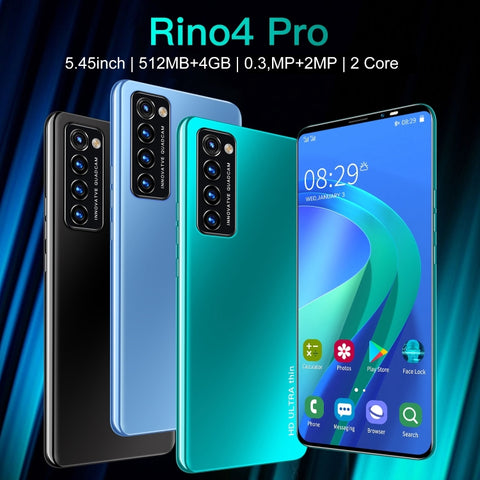 Identification faciale, Android 4.4.2 MTK6572 Dual Core, Réseau : 3G