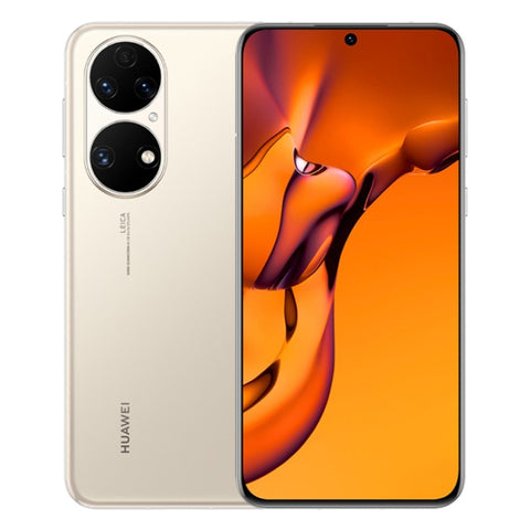 Triple caméra arrière, batterie 4100 mAh, reconnaissance d'empreintes digitales, Snapdragon 778G 4G Octa Core 6,5 pouces jusqu'à 2,42 GHz, réseau 4G, OTG, NFC, non compatible avec Google Play, P50E 4G 8 Go + 128 Go