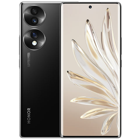 Triple caméra arrière, identification de l'empreinte numérique sur l'écran, Magic UI 6.1 de 6,67 pouces Qualcomm Snapdragon 778G Plus Octa Core jusqu'à 2,5 GHz, Réseau : 5G, OTG, NFC, Non compatible avec Google Play, Honor 70 5G 12 Go+512 Go, 12 Go+512 Go