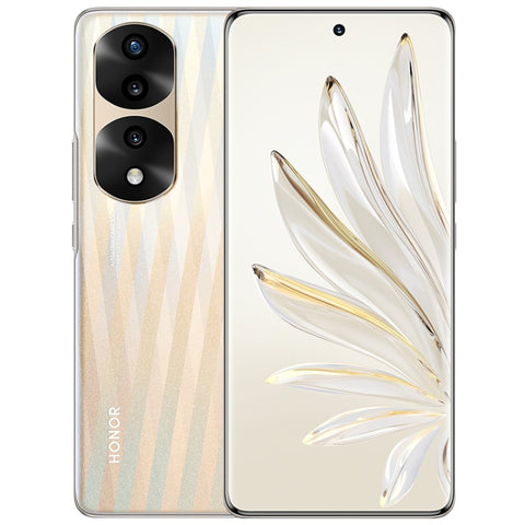 Triple caméra arrière, identification de l'empreinte numérique sur l'écran, Magic UI 6.1 Dimensity 9000 Octa Core de 6,78 pouces jusqu'à 3,05 GHz, réseau : 5G, OTG, NFC, non compatible avec Google Play, Honor 70 Pro+ 5G 8GB+256GB