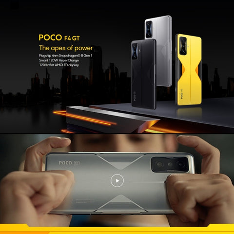 Triple caméra arrière, identification de l'empreinte numérique frontale et latérale, MIUI 13 de 6,67 pixels / Android 12 Snapdragon 8 Gen 1 Octa Core jusqu'à 3,0 GHz, Réseau : 5G, NFC, Double SIM, 12 Go+256 Go