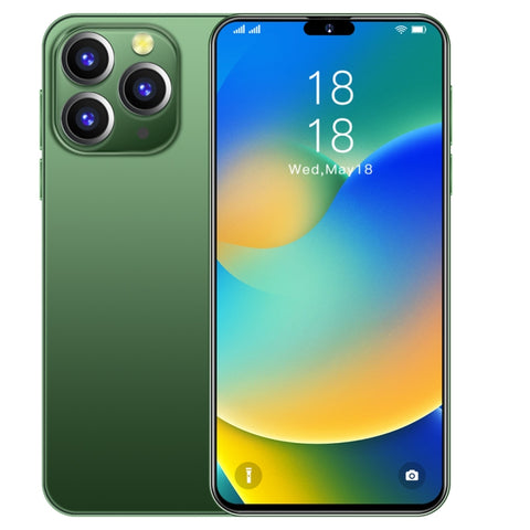 Identification faciale, Android 6.0 Spreadtrum 7731G Quad Core, Réseau : 3G, Double SIM, avec carte TF de 64 Go, i14 Pro Max N85+ 2 Go+16 Go