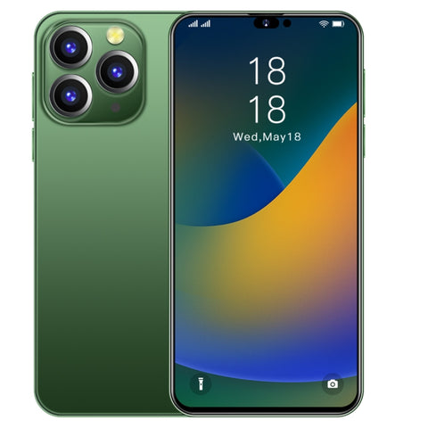 Identificación facciale, Android 10 MTK6737 Quad Core, Rete: 4G, avec fiche TF de 64 Go, i14 Pro Max N86 4 Go + 32 Go