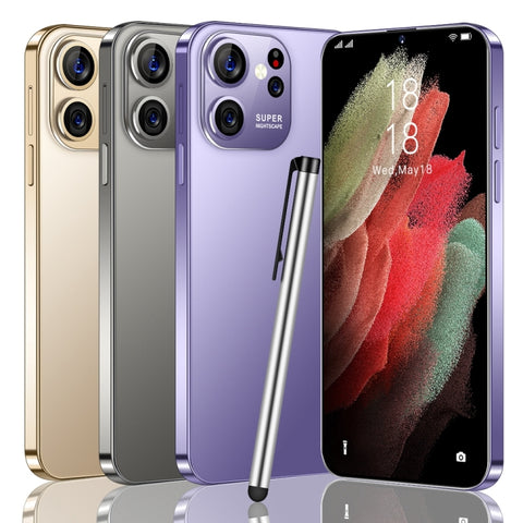 Identificazione facciale, Android 8.1 MTK6737 Octa Core, Rete: 4G, S23 Ultra E6  2GB+16GB - Novalix Store
