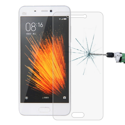 50 PZ pour Xiaomi Mi 5 0,26mm 9H Durezza superficielle 2.5D Pellicola en verre trempé antideflagrante, sans contact avec le détail, pour Xiaomi Mi 5 (50pcs)
