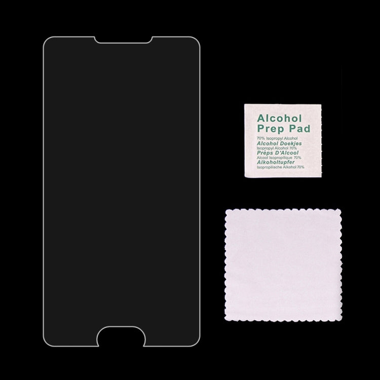 50 PCS for  Meizu Meilan Note 3 0.26mm 9H Surface Hardness 2.5D Explosion-proof Tempered Glass Film, No Retail Package, 1pcs