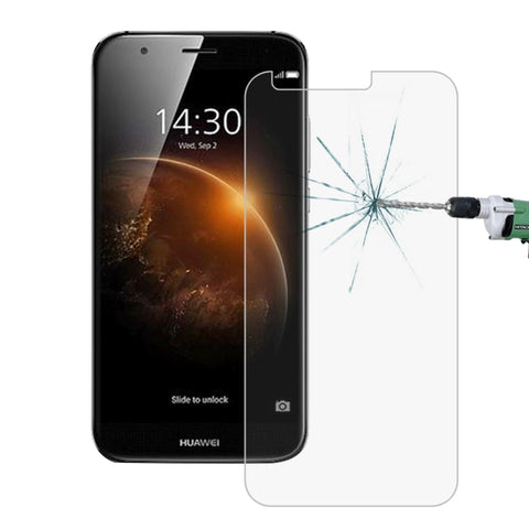 50 PZ per Huawei GX8 0,26mm 9H Durezza superficiale 2.5D Pellicola in vetro temperato antideflagrante, senza confezione al dettaglio, 1pcs, For GX8