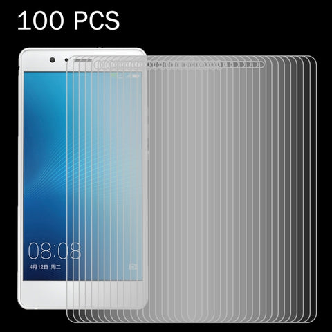 100 PZ per Huawei P9 Lite 0,26mm 9H Durezza superficiale 2.5D Pellicola per schermo in vetro temperato antideflagrante, For P9 Lite(100 PCS)