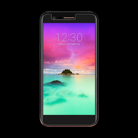 Per LG K10 (2017) Pellicola per schermo in vetro temperato a schermo intero non antideflagrante con durezza superficiale 0,26 mm 9H, For LG K10 (2017) (1 PC)