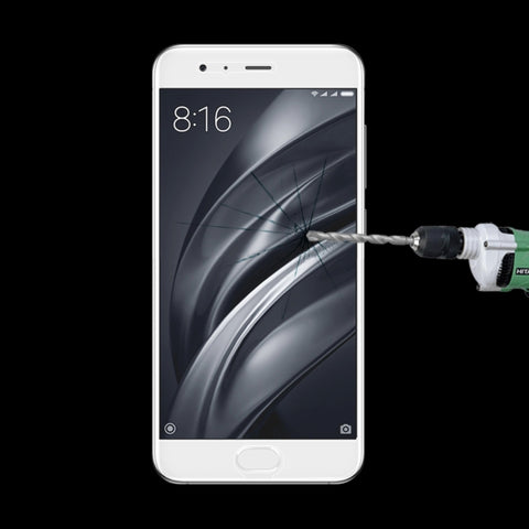 Per Xiaomi Mi 6 0,26mm 9H Durezza superficiale Pellicola per schermo in vetro temperato a schermo intero antideflagrante, For Mi 6
