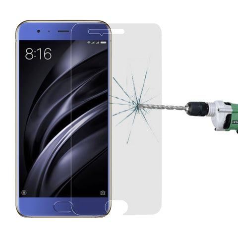 100 PZ per Xiaomi Mi 6 0,26mm 9H Durezza superficiale Pellicola per schermo in vetro temperato a schermo intero antideflagrante, For Mi 6