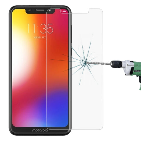 Pellicola in vetro temperato antideflagrante 0,26mm 9H 2.5D per Motorola Moto One (P30 Play), For Moto One (P30 Play) (1 PCS)