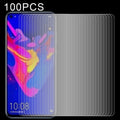 100 PCS 0.26mm 9H Tempered Glass Screen Protector for Honor