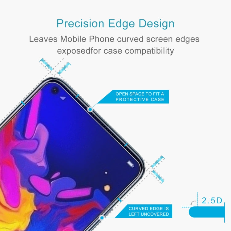 100 PCS 0.26mm 9H Tempered Glass Screen Protector for Honor